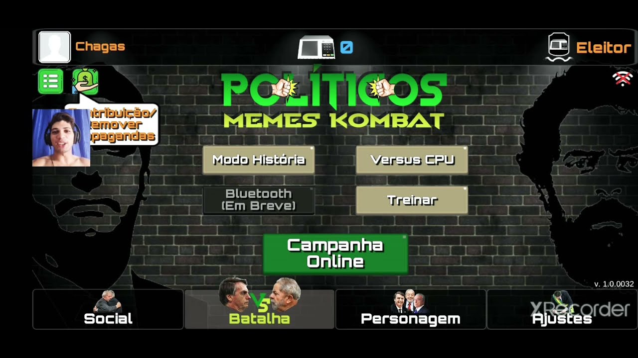 Políticos Memes Kombat - Modo História: Inicio de Gameplay PT-BR