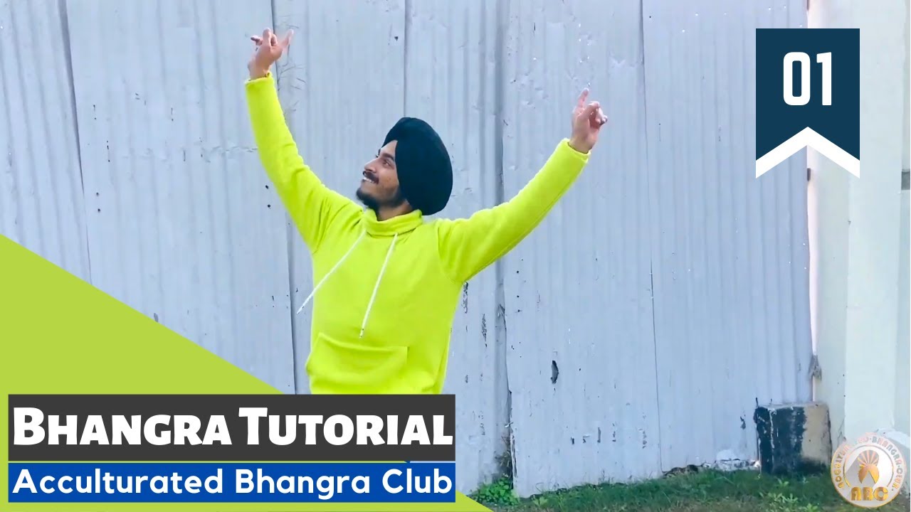 ABC BHANGRA | Basic Bhangra Steps Tutorial 01 | For Beginners | Latest Punjabi Song 2020