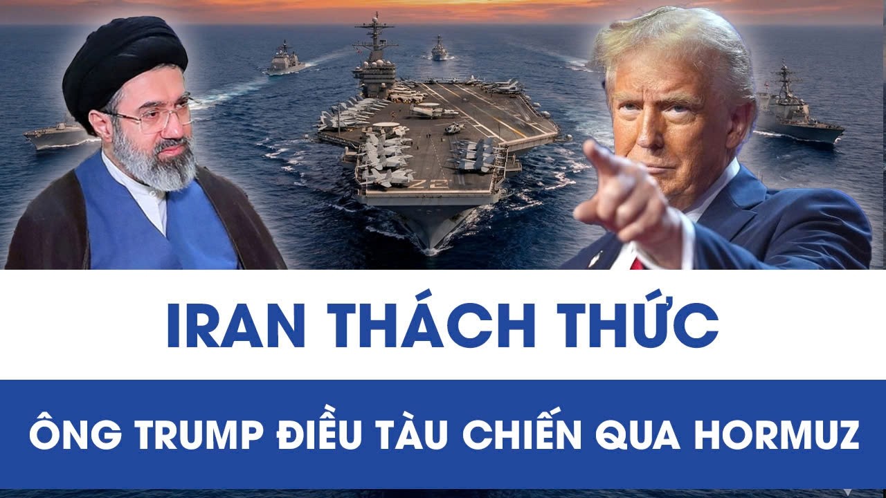 Vệ binh Cách mạng Iran thách thức ông Trump, kêu gọi Mỹ đưa tàu chiến đi qua Hormuz “nếu dám”