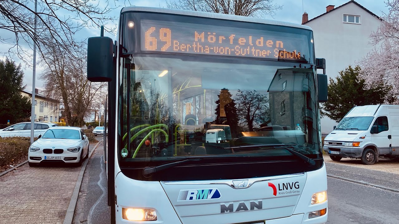 Buslinie 69 | Groß Gerau - Mörfelden | Bertha von Suttner Schule