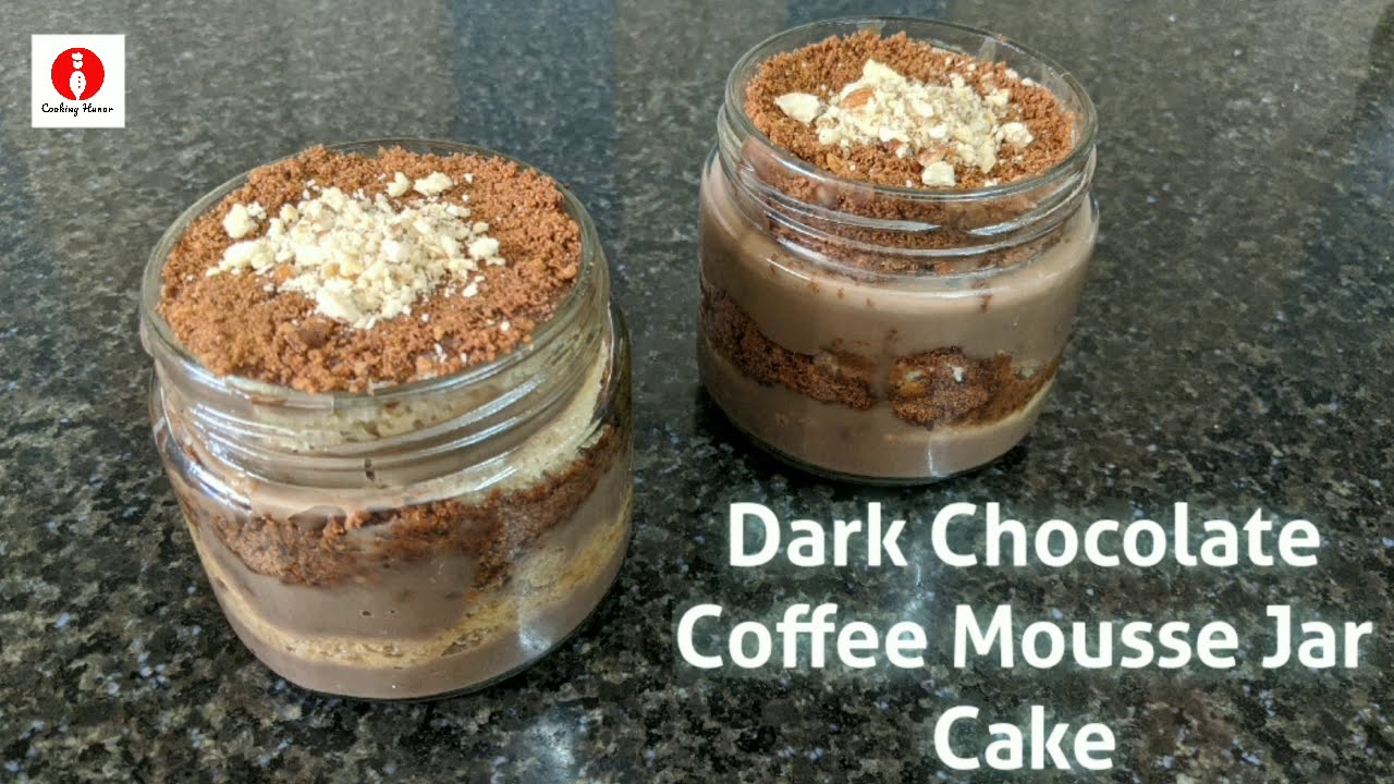 No Bake Jar Cake Eggless | Choco Coffee Mousse Jar Cake | Bread Cake Jar Recipe | Bread Cake Recipe