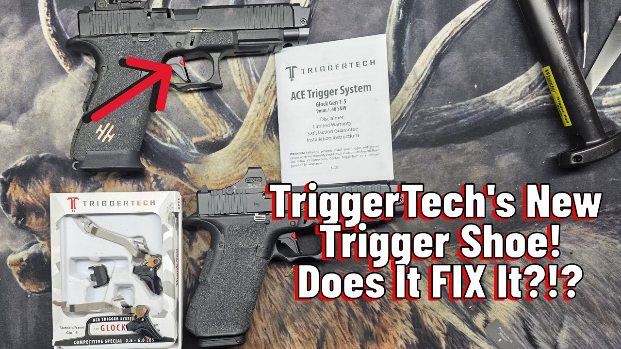 TriggerTech Ace Trigger FIXED?? #TriggerTechAce #TriggertechDropSafe #JohnnyGlocksvsTriggertechAce