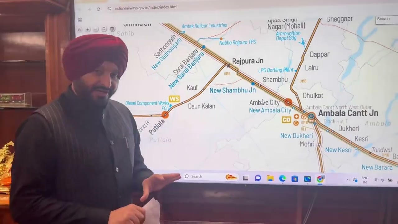 KAULI TO SAMBHU BYPASS LINE APPROVED. 