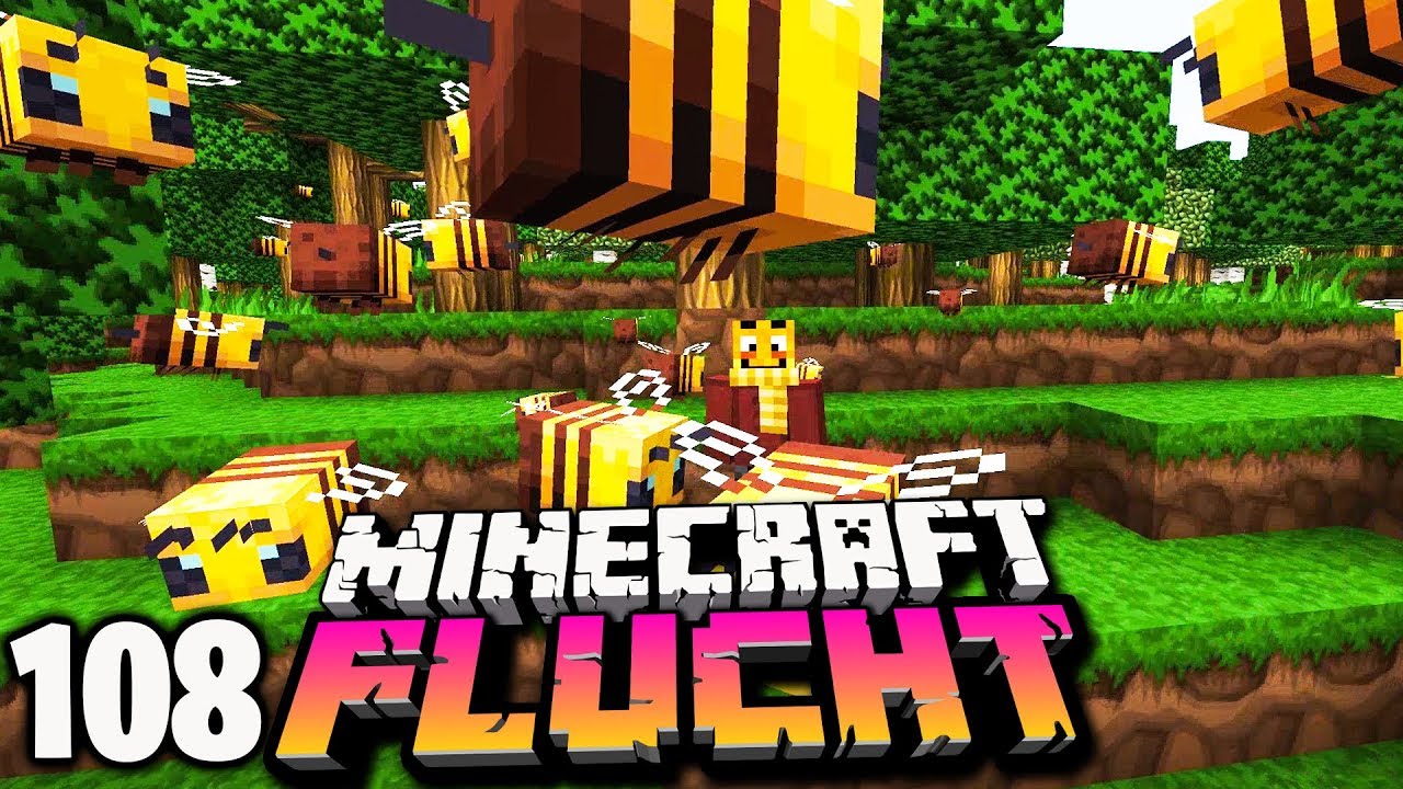 Die MINECRAFT 1.15 Bienen sind da! ☆ Minecraft FLUCHT #108
