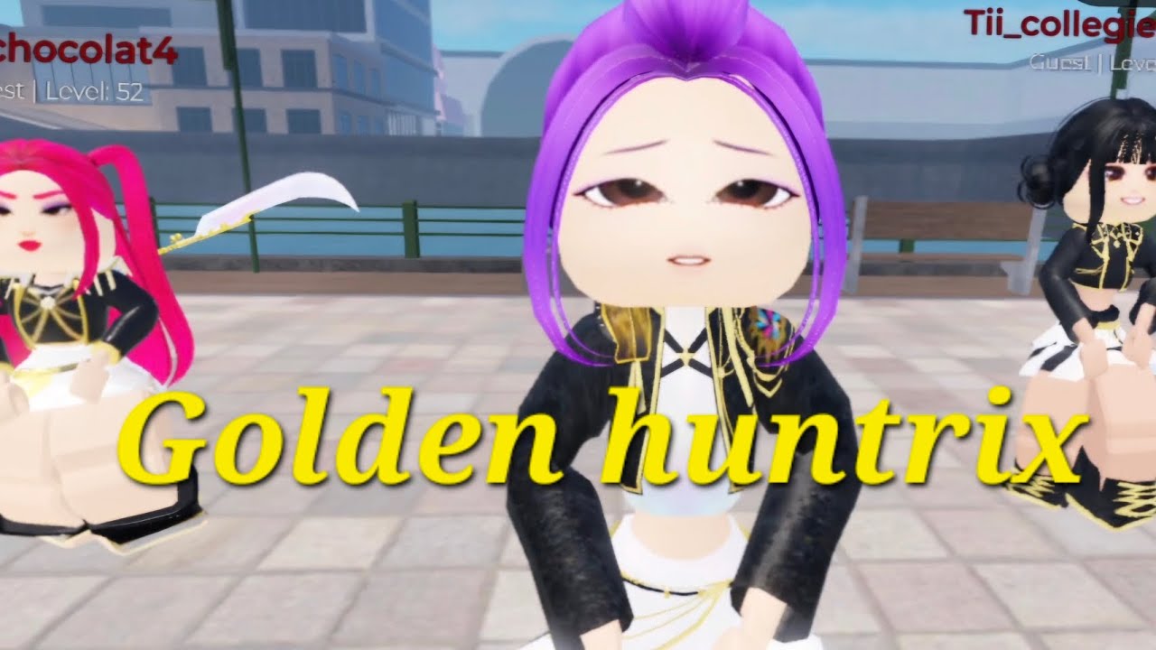 Golden huntrix dance 