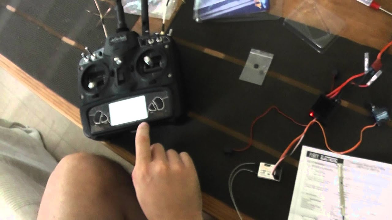 FrSky V8R7-II binding procedures with Devo TX