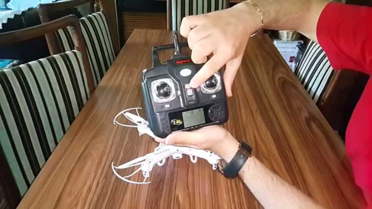 How to change Modes in Syma X5C remote control.