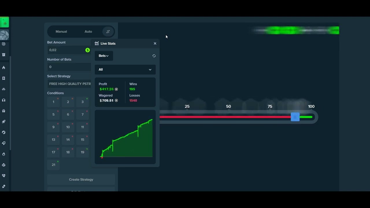This FREE Dice Strategy made me $1000 PROFIT STAKE