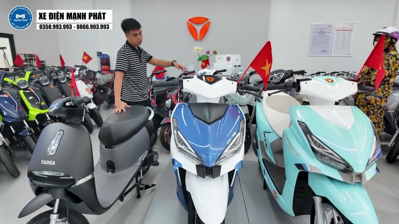 BẢNG GIÁ MỚI NHẤT XE MÁY ĐIỆN YADEA THÁNG 9/2025 ! GIẢM GIÁ SỐC TOÀN BỘ