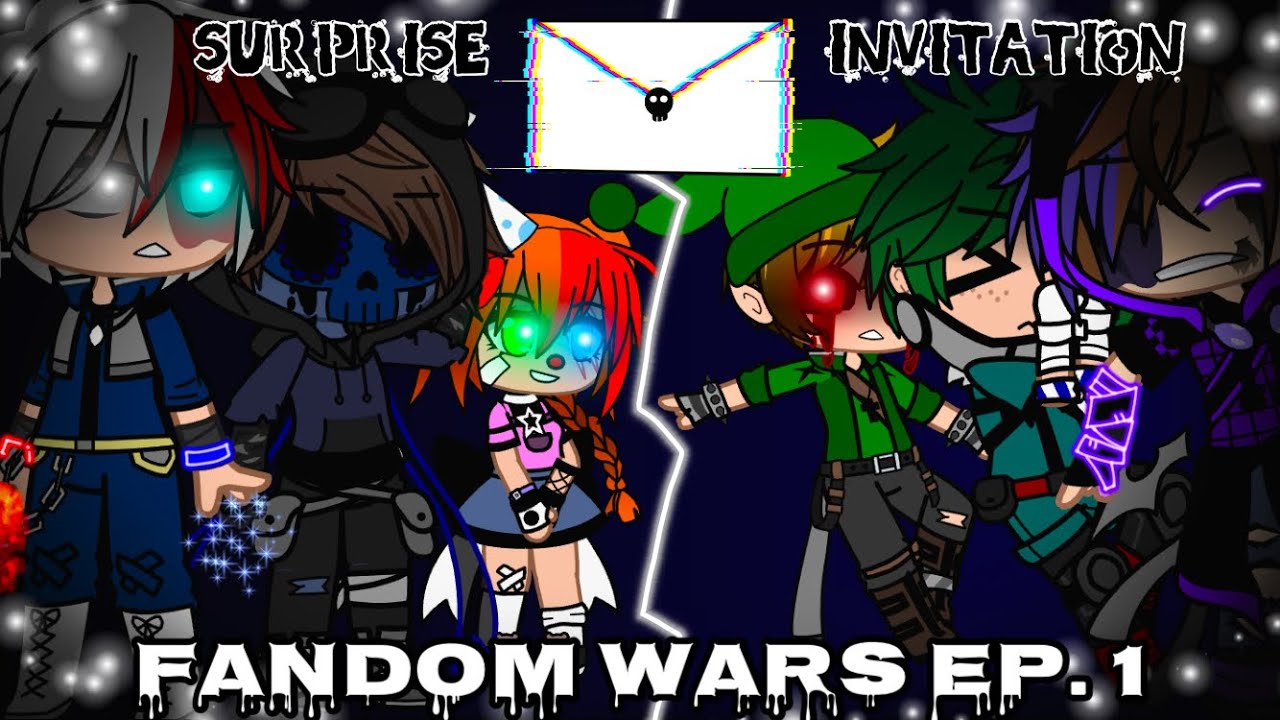 Fandom Wars Ep. 1 / Сюрприз-приглашение / Серия VA / (прекращено) / FNAF, CreepyPasta, MHA