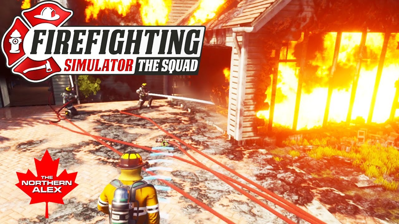 Симулятор пожаротушения The Squad | Учебная академия, часть 1