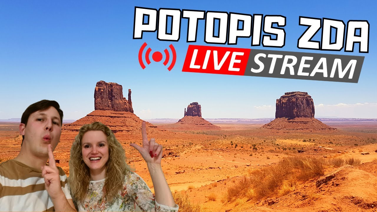 POTOPIS ZDA: Roadtrip po zahodni Ameriki (Live Stream)