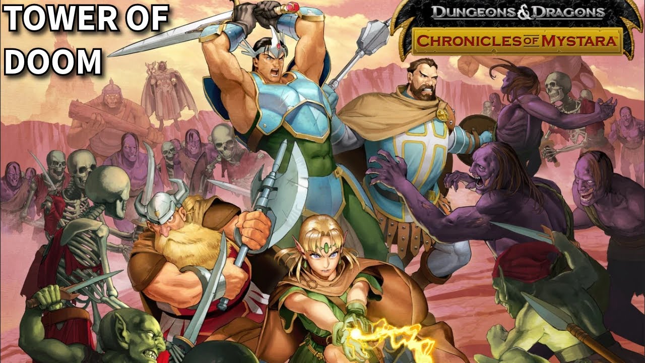 D&D Beat 'em up that I ADORE! Chronicles of Mystara is incredible! Tower of Doom A Route