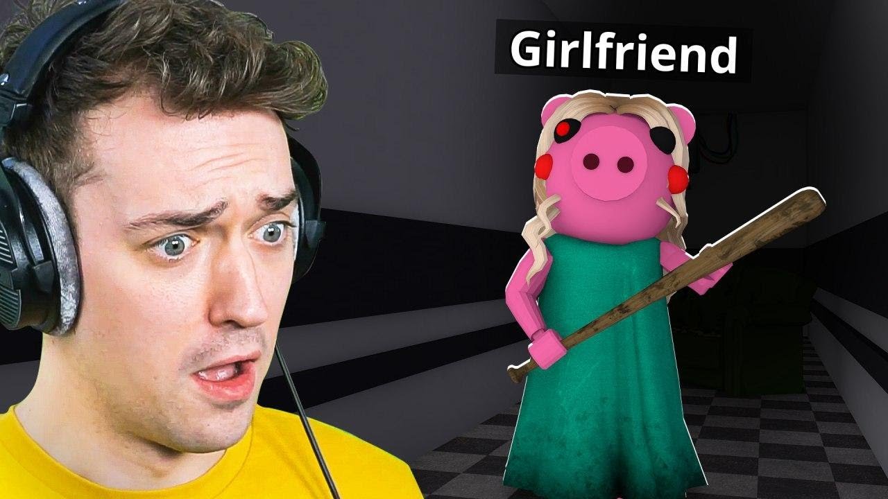 ROBLOX BUT My GIRLFRIEND Is The PIGGY!