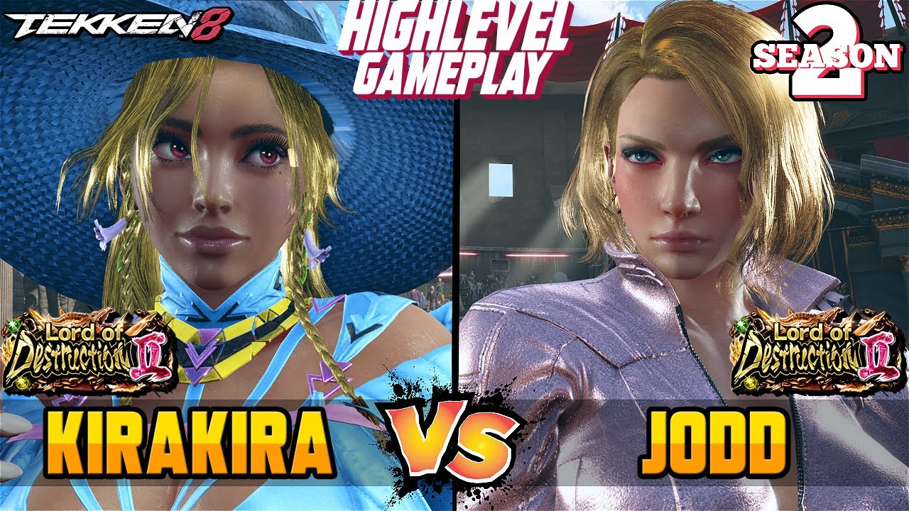 T8 – KIRAKIRA (Miary Zo) vs JODD (Nina Williams) – Tekken 8 High Level Gameplay