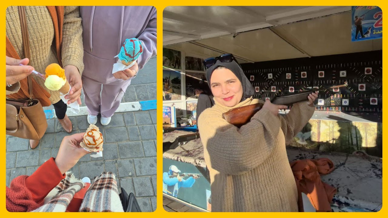 خريجة زوينة قرب الرباط : لعبنا و فوجنا في المهدية| Parc de jeux Mehdia- Kenitra
