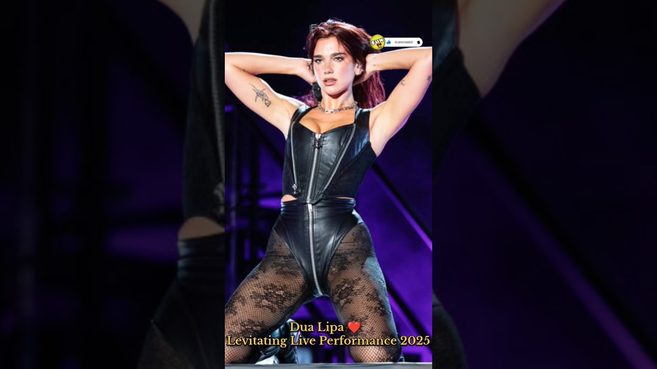 Dua Lipa ❤️ Levitating Live Performance 2025 | Must Watch 🔥 #shorts #dualipa #poprising #popband