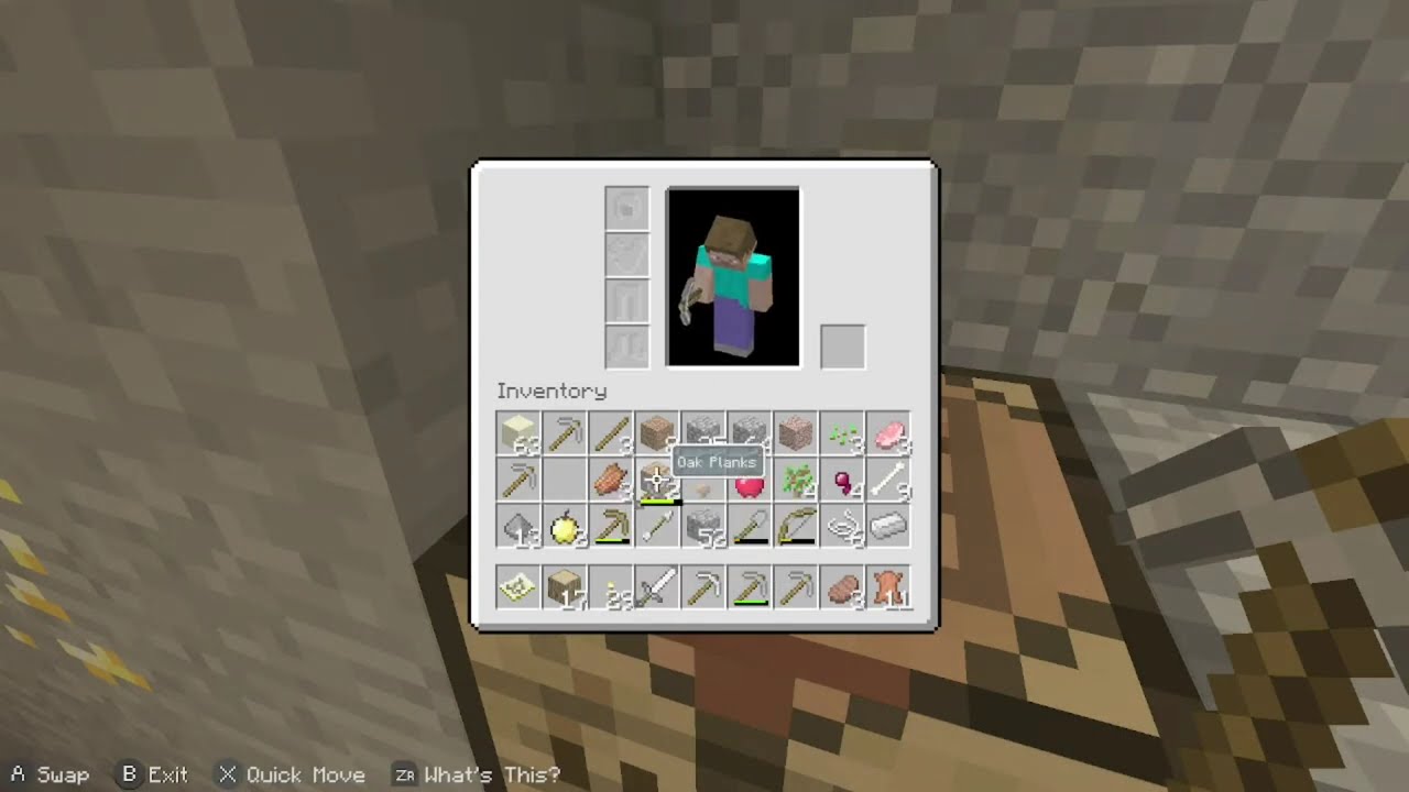Minecraft Legacy edition ep3 mining in a cave