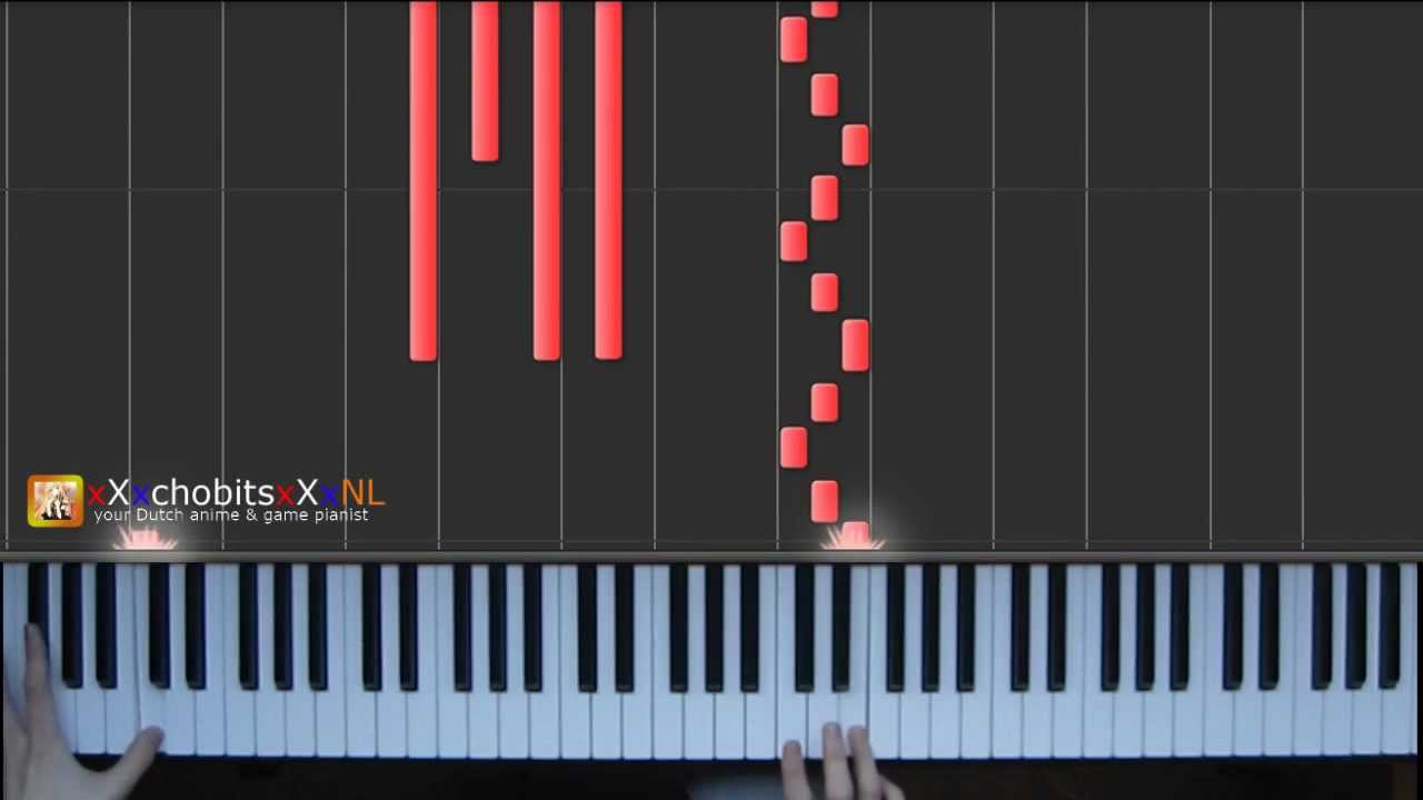 final fantasy XIII - serah's theme - piano solo - HD 5# transcription week FINALE :(
