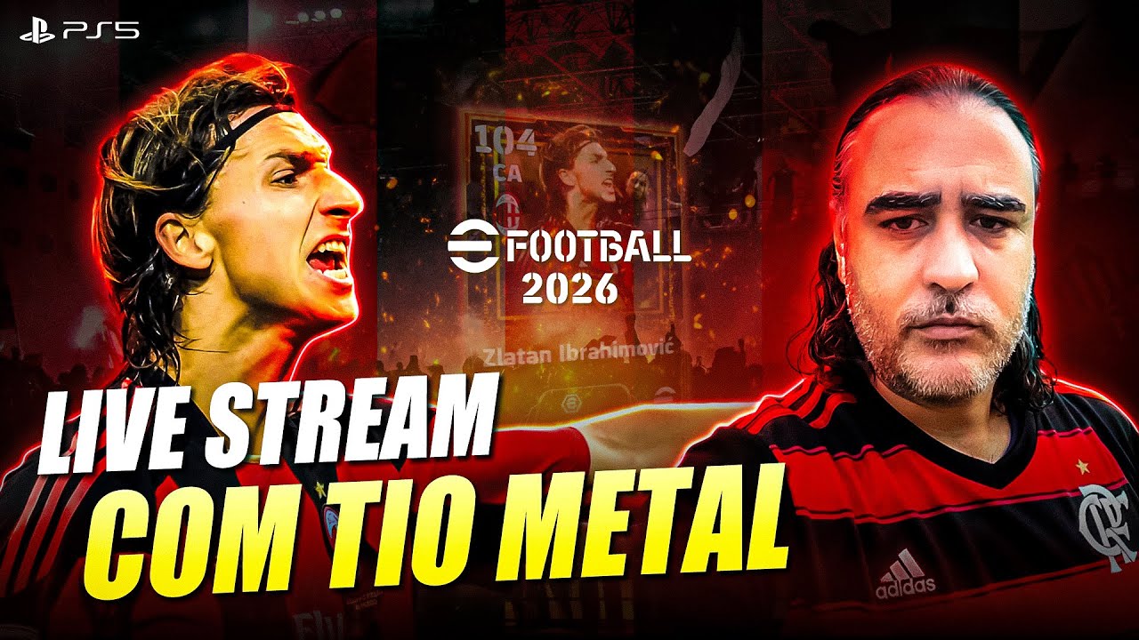 LIVE  STREAM EFOOTBALL 26  RESENHA NOTURNA COM O CHAT