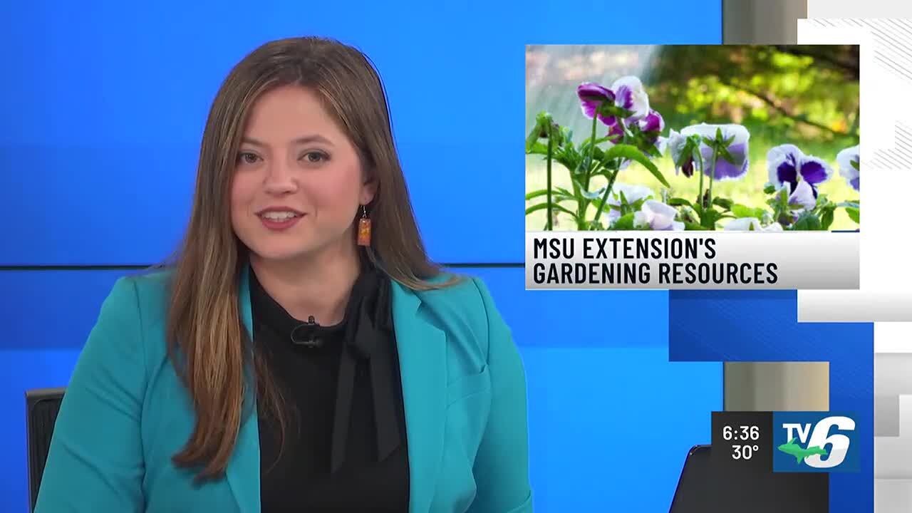 Michigan State University Extension offers gardening resources