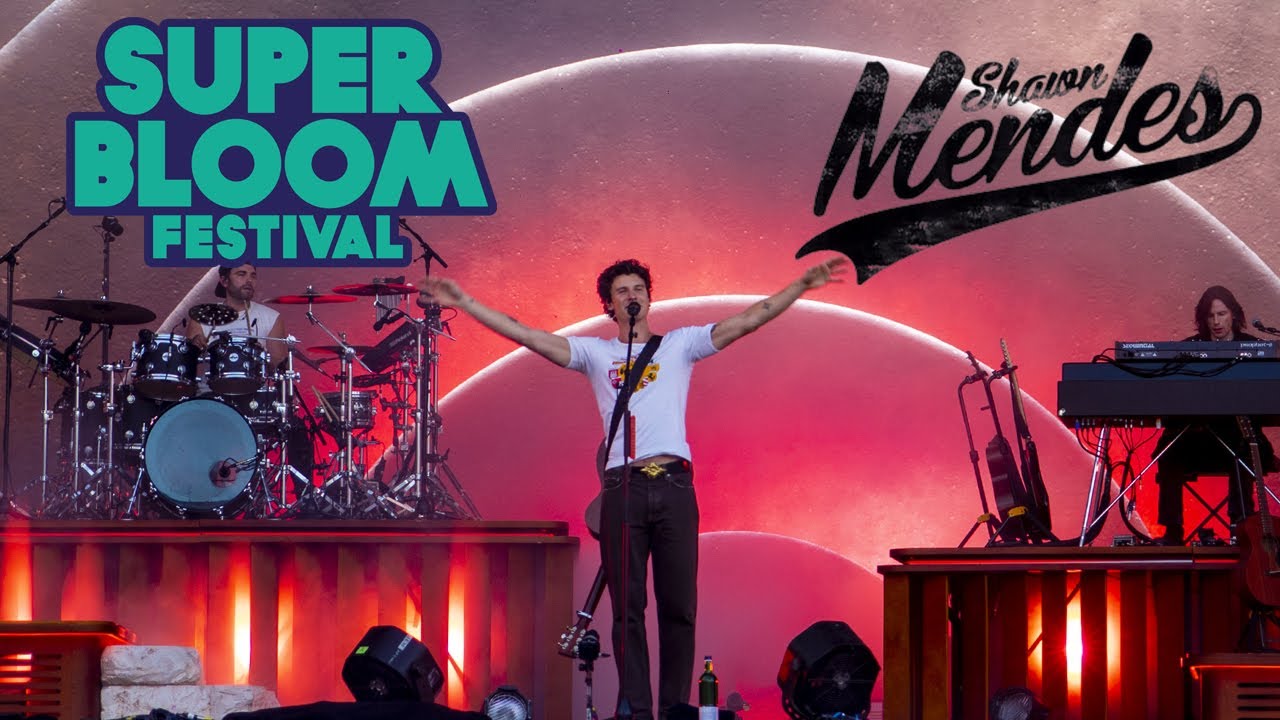 Shawn Mendes  live beim Superbloom Festival 2025