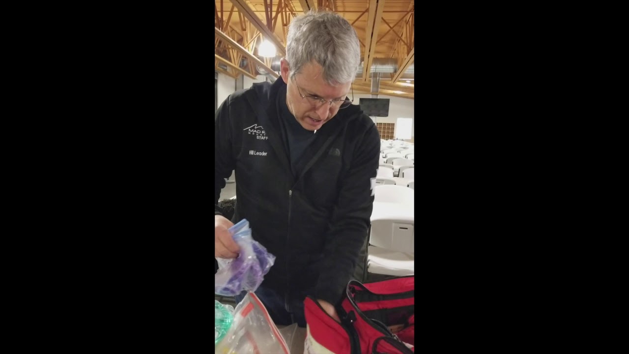 Mad River Ski Patrol - Contents of Trauma & Blue Bags
