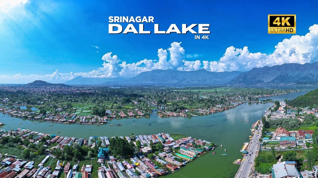 Dal Lake Kashmir Aerial Tour &ndash; Mesmerizing 4K Drone Video @8kEarth