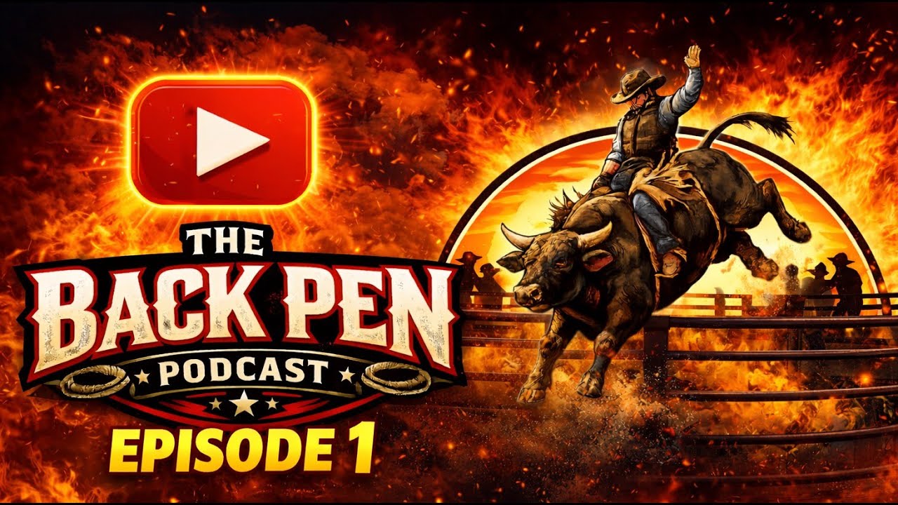The Back Pen Podcast Ep. #1 – Bull Riding, Practice Pens, Rodeos & Real Talk