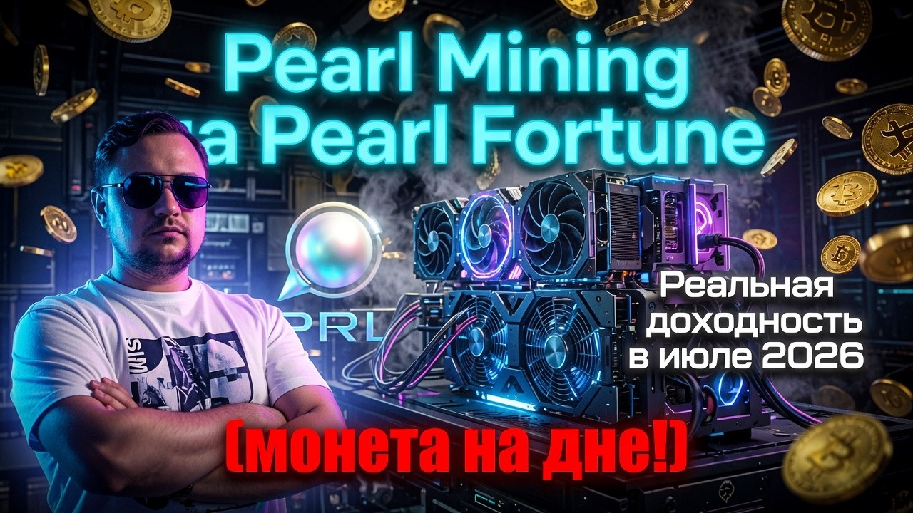 Pearl Mining на Pearl Fortune: Реальная доходность в июле 2026 (монета на дне!)