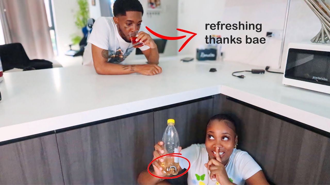 Mixed My P With Cranberry Then Gave It To My Bf *PRANK*
