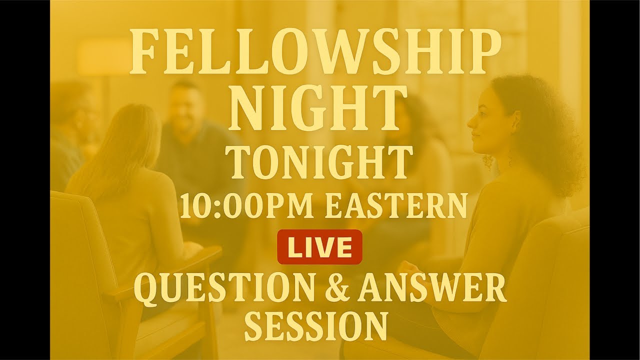 Friday Night…Fellowship Night  | Live @ 10PM with Pastor Keyomo Butler