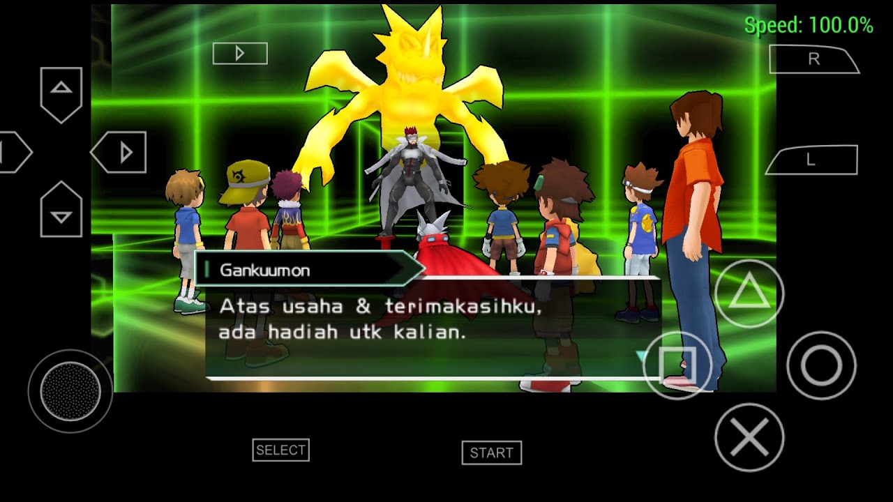 Walkthrough Digimon Adventure psp Tamat patch indonesia game psp