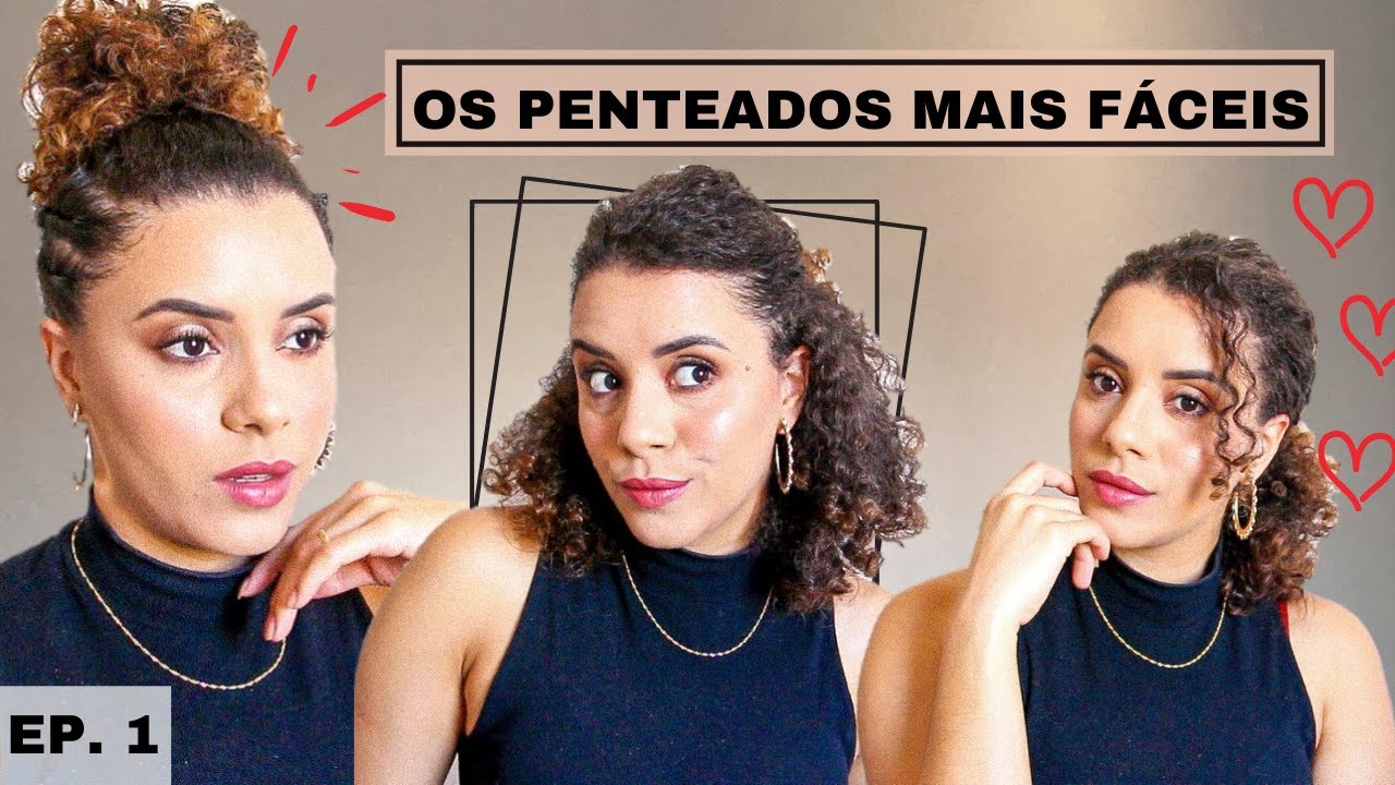 PENTEADOS PARA CABELO CACHEADO CURTO | por Fran Forte