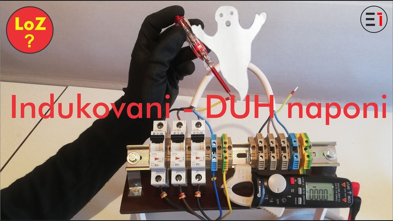 Indukovani - DUH naponi | How to determine if voltage is real or GHOST voltage
