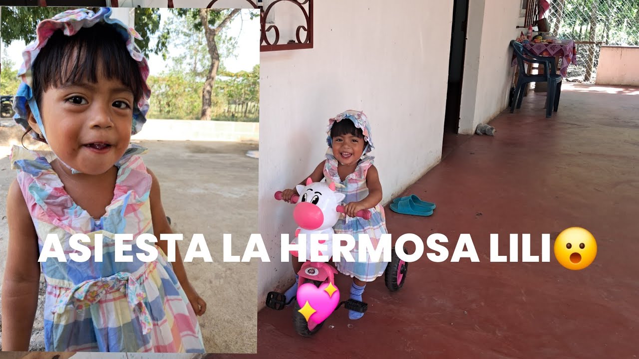 ASI LE QUEDO LA ROPA A LILI DESDE USA 🇺🇸😮VISITÉ A MI HERMANA YA ESTA CRESIENDO MI PEQUEÑA 