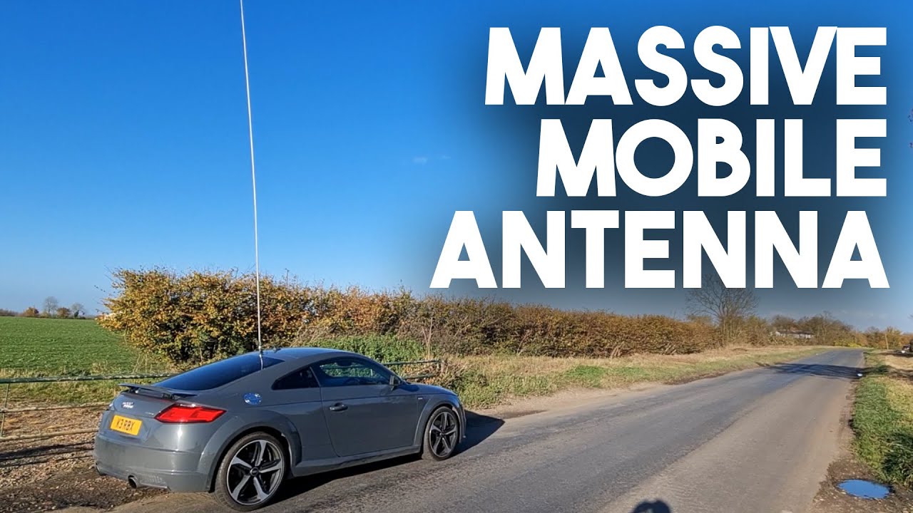 I PUT A MASSIVE ANTENNA ON MY CAR AND SPOKE TO THE USA!!!
