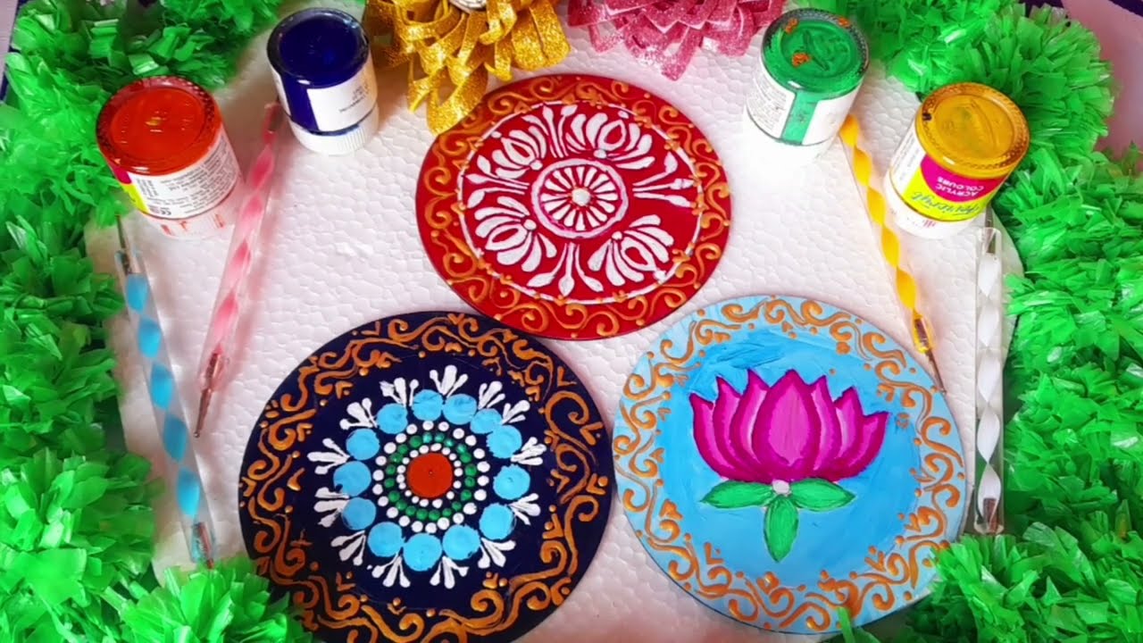 DIY Tea Coaster 😍| Coaster | Tea Coaster #diy #coster #craftyhome #youtube @CrafterAditi #tea 