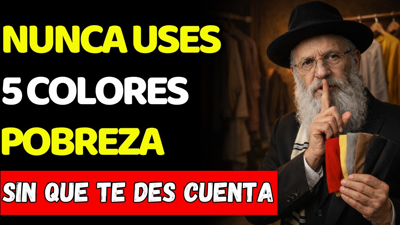 Si Quieres Riqueza: NUNCA Uses Estos 5 Colores de Ropa (Atraen Pobreza Sin Que Te Des Cuenta) Cábala