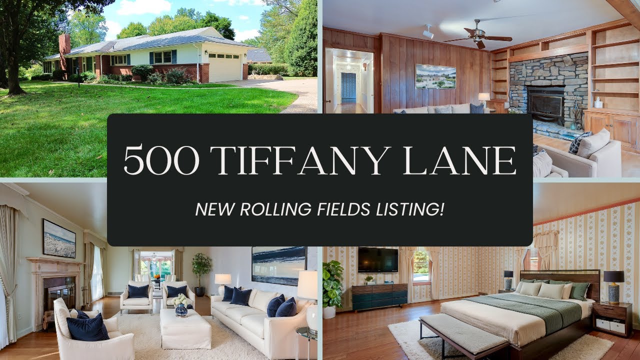 500 Tiffany Lane - New Listing in Rolling Fields