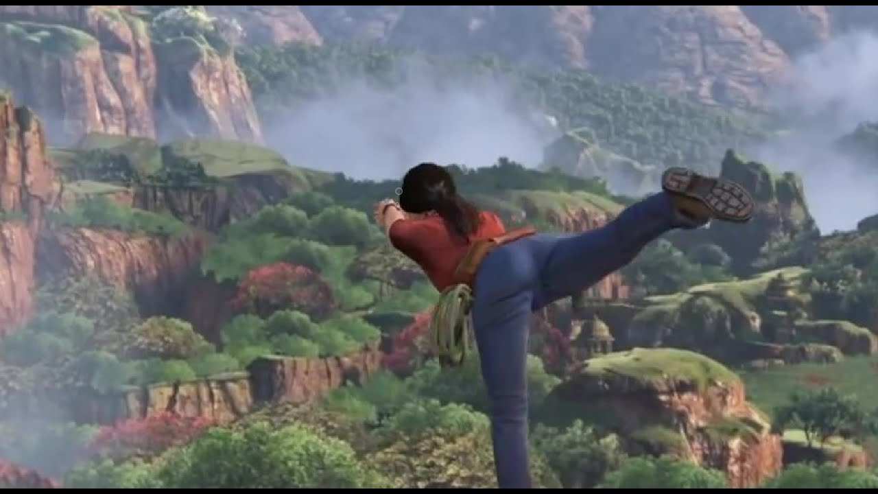 Chloe Frazer Yoga Scene - Uncharted : The Lost Legacy