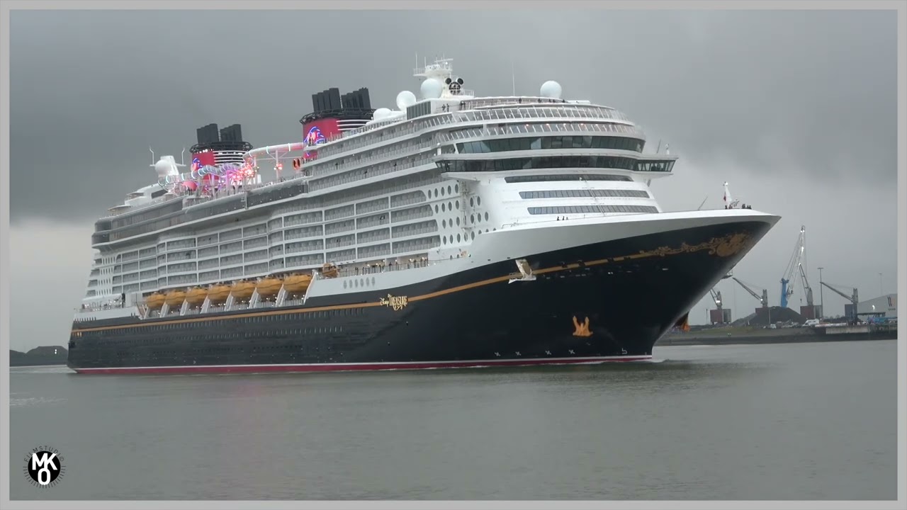 Disney Treasure vertrokken uit Eemshaven