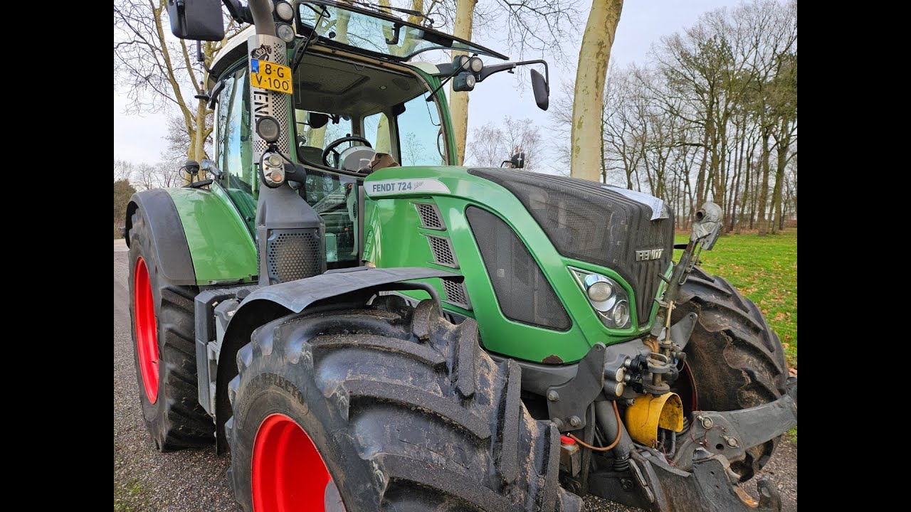 Fendt 724 scr Profi met te openen voorraam en rechter deur,  for sale  WWW.ROBLUIJKX.NL