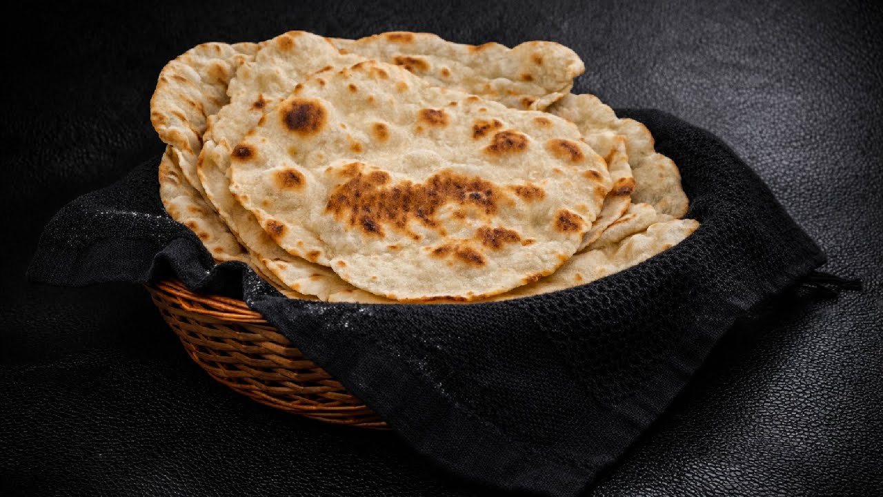 Soft Pan Flatbread Recipe | Easy Homemade Flatbread Without Oven