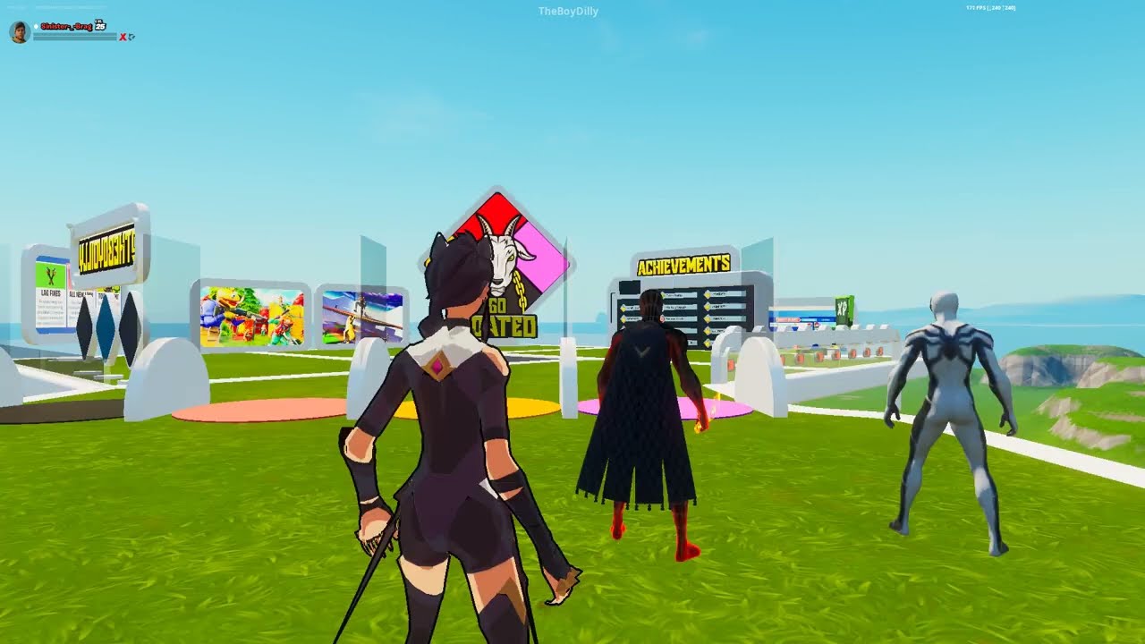 just me playing fortnite  3v3v3v3 Go Goated Zone Wars
