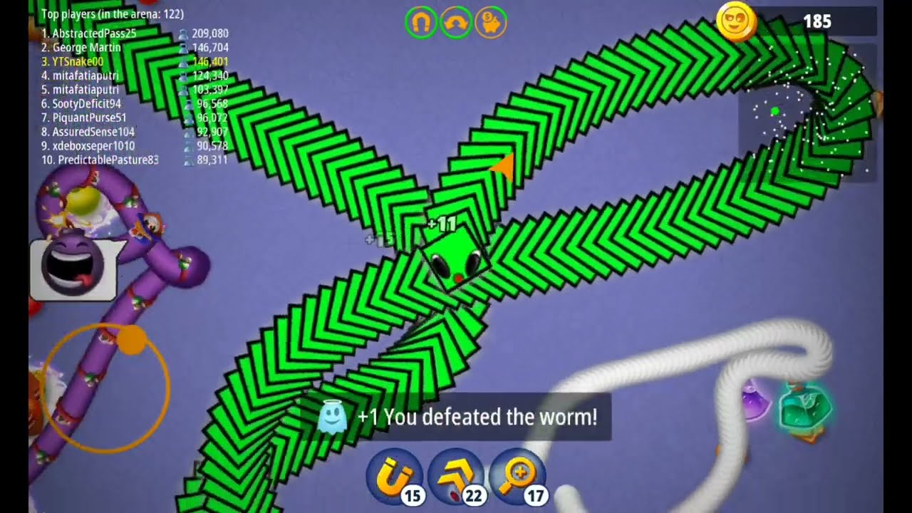 Wormszone.io |Slithersnake.io | Giant Snake Top #1Rank|Best snake Gameplay 2026 | wait For End😱 |