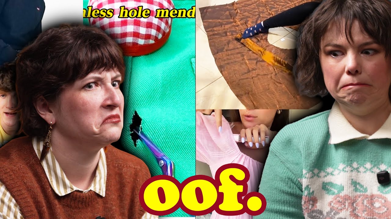 Suffering Through BAD Sewing Tiktoks with @NicoleRudolph