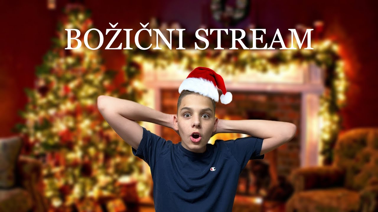 BOŽIČNI STREAM! GREMO DO 200 SUBOV