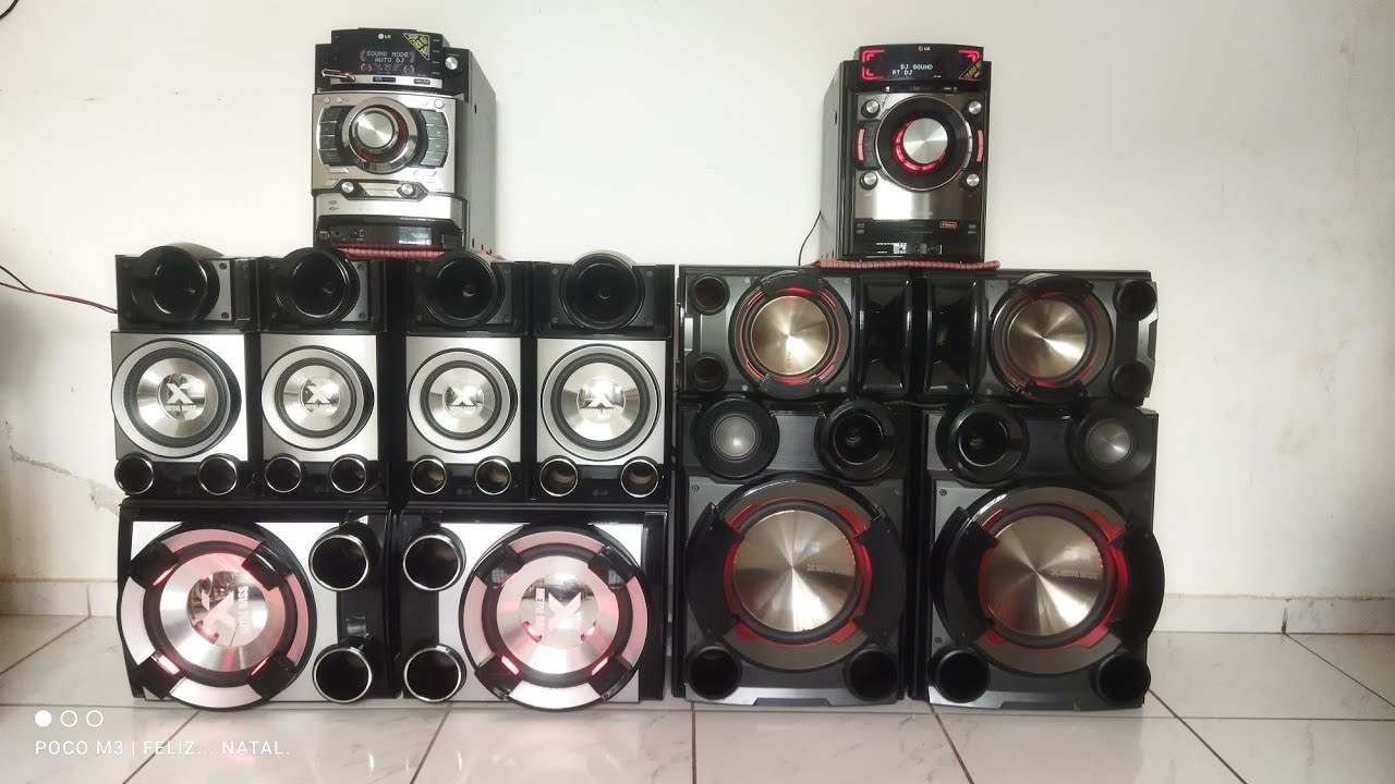 LG CM9520 vs LG CM9530 Duelo de XMetal Bass
