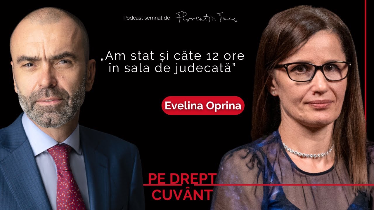 EVELINA OPRINA: DACĂ VREM O SOCIETATE LIBERĂ, NU NE PUTEM ABATE DE LA PRINCIPIILE STATULUI DE DREPT